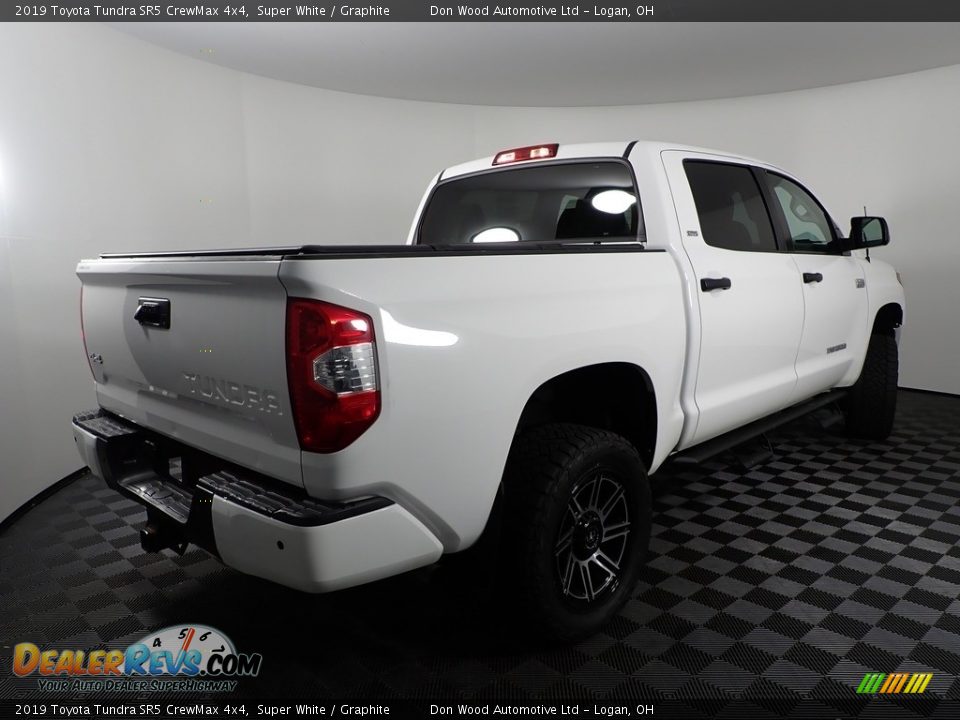2019 Toyota Tundra SR5 CrewMax 4x4 Super White / Graphite Photo #9