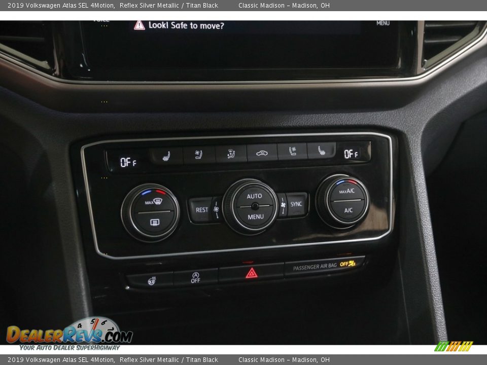 2019 Volkswagen Atlas SEL 4Motion Reflex Silver Metallic / Titan Black Photo #14