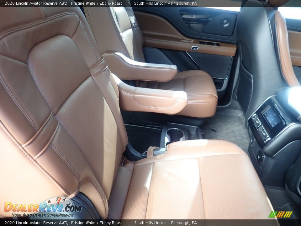 Rear Seat of 2020 Lincoln Aviator Reserve AWD Photo #13