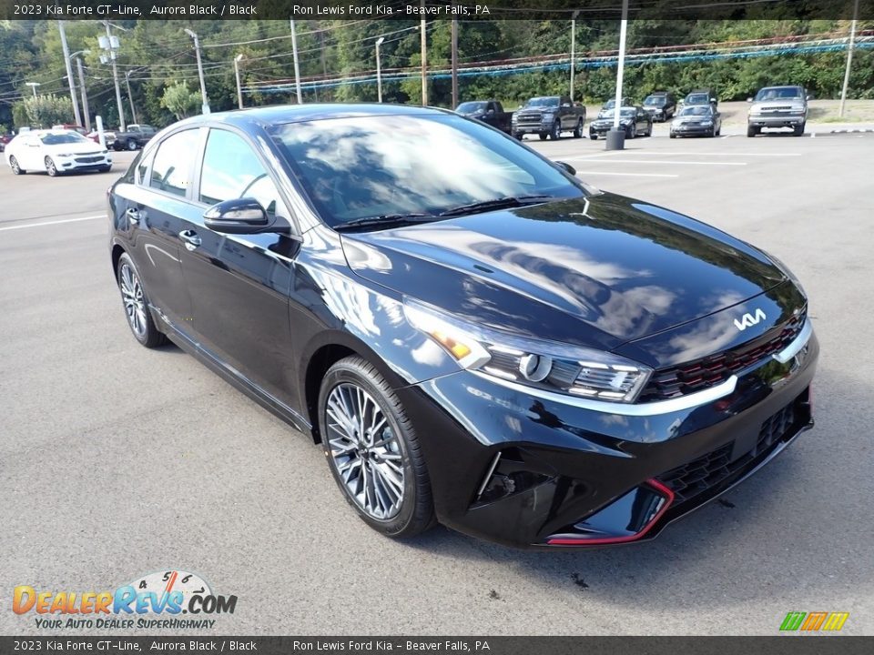 2023 Kia Forte GT-Line Aurora Black / Black Photo #2