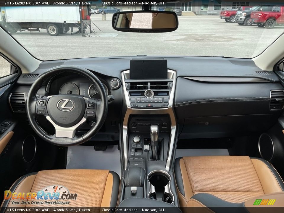 Flaxen Interior - 2016 Lexus NX 200t AWD Photo #10