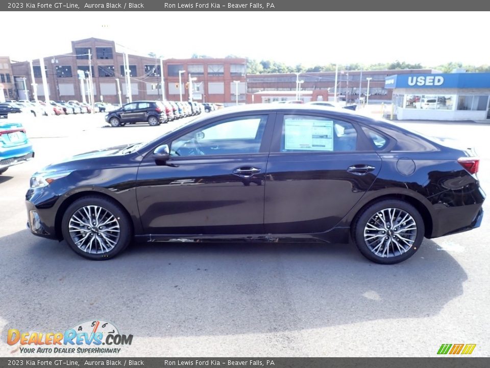 2023 Kia Forte GT-Line Aurora Black / Black Photo #5