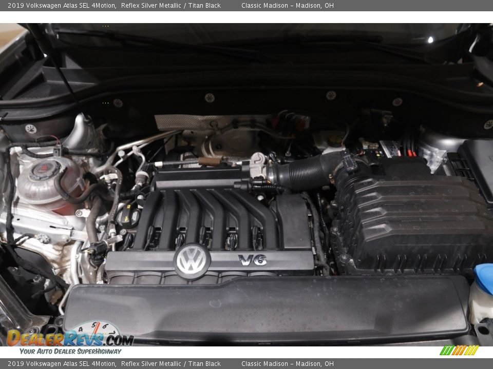 2019 Volkswagen Atlas SEL 4Motion Reflex Silver Metallic / Titan Black Photo #21