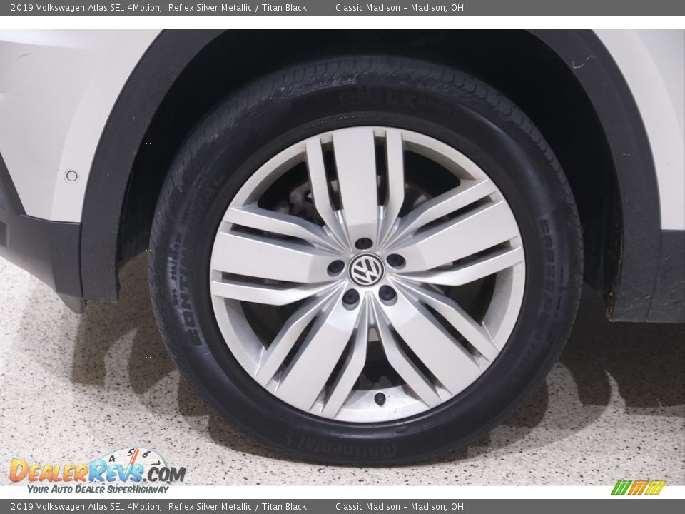 2019 Volkswagen Atlas SEL 4Motion Reflex Silver Metallic / Titan Black Photo #22