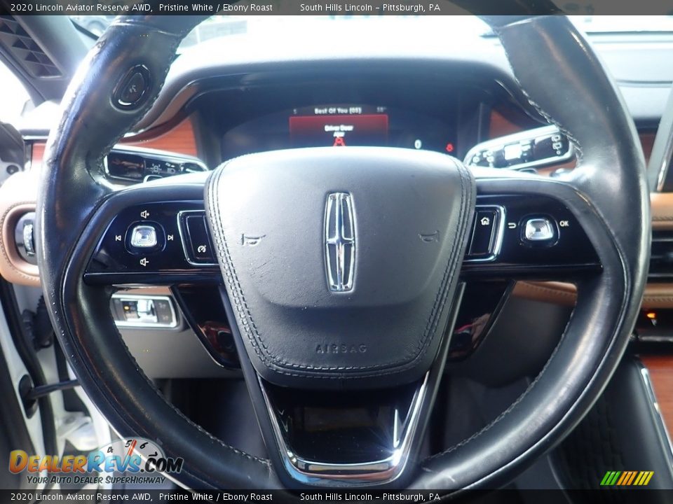 2020 Lincoln Aviator Reserve AWD Steering Wheel Photo #20