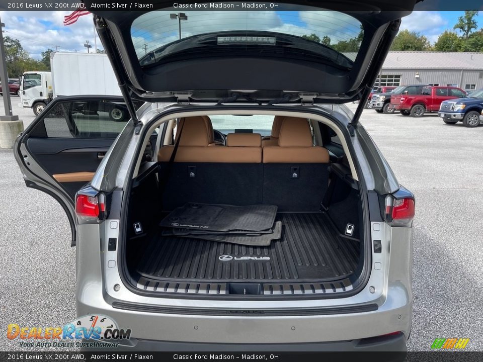 2016 Lexus NX 200t AWD Trunk Photo #15