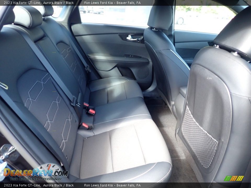 2023 Kia Forte GT-Line Aurora Black / Black Photo #10