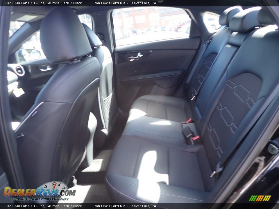 2023 Kia Forte GT-Line Aurora Black / Black Photo #12