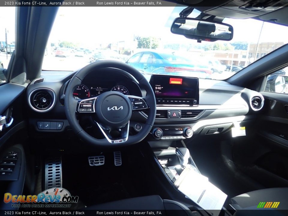 2023 Kia Forte GT-Line Aurora Black / Black Photo #13