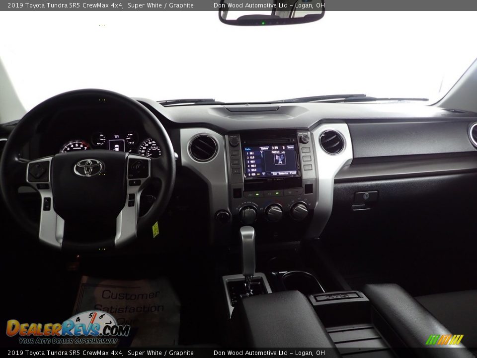 2019 Toyota Tundra SR5 CrewMax 4x4 Super White / Graphite Photo #23