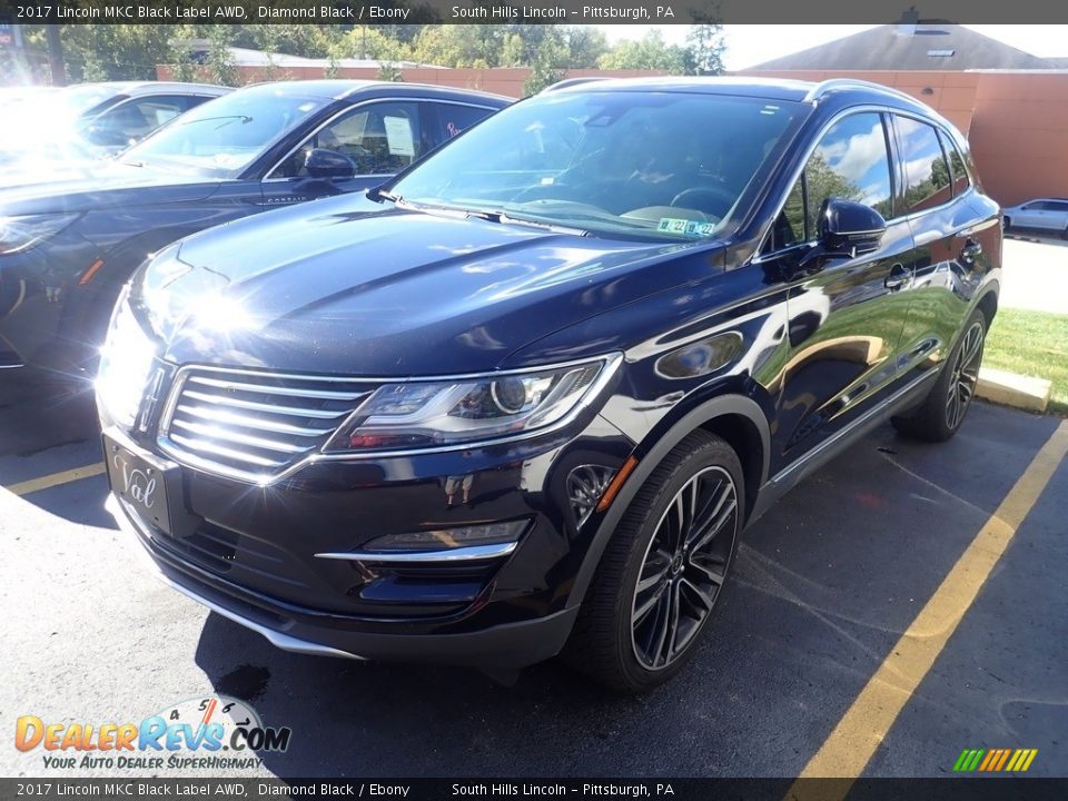 2017 Lincoln MKC Black Label AWD Diamond Black / Ebony Photo #1