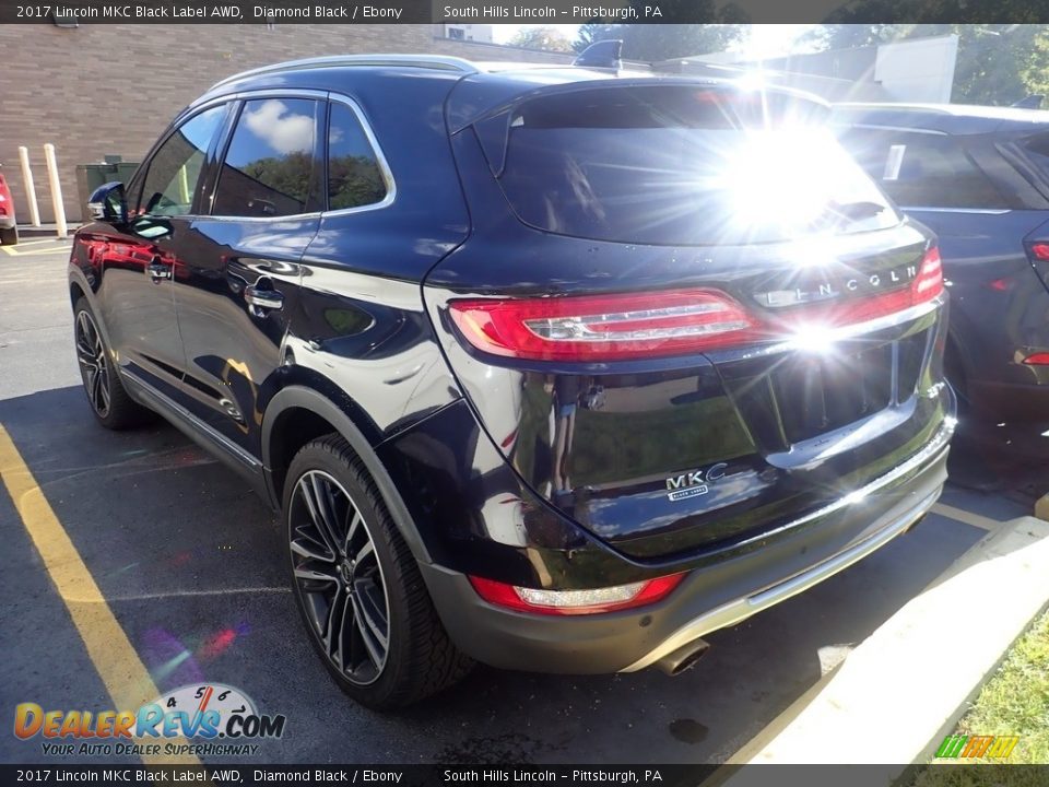 2017 Lincoln MKC Black Label AWD Diamond Black / Ebony Photo #2