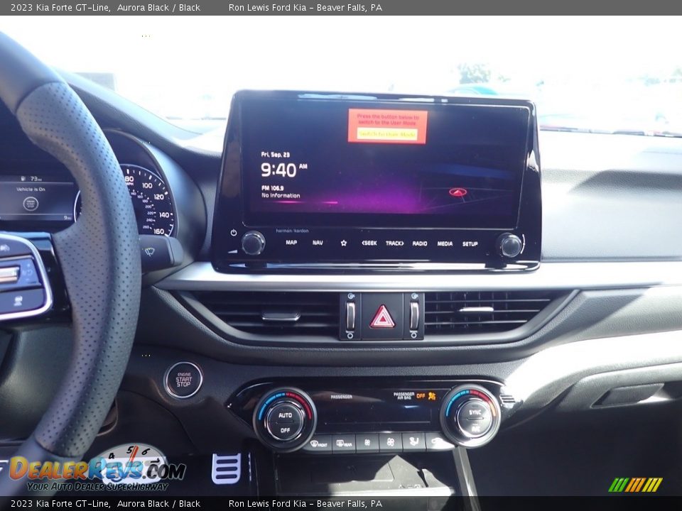 2023 Kia Forte GT-Line Aurora Black / Black Photo #17