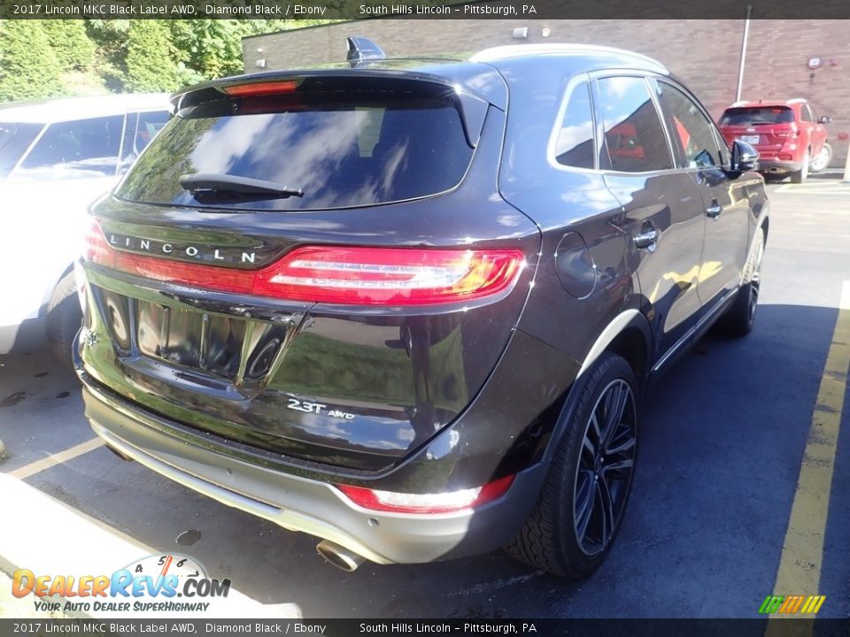 2017 Lincoln MKC Black Label AWD Diamond Black / Ebony Photo #4