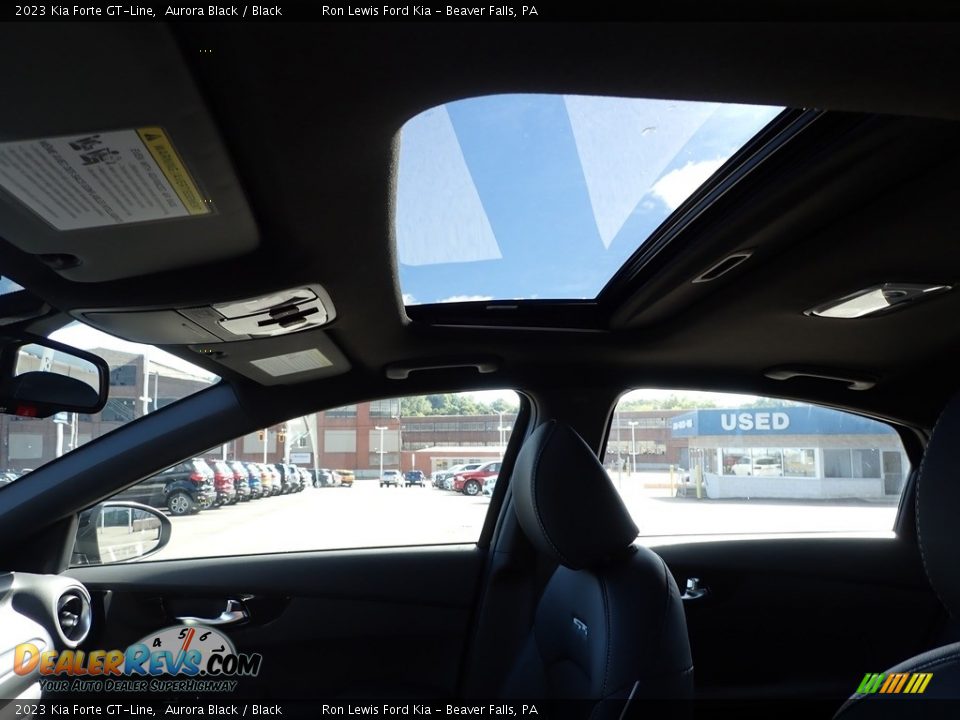 2023 Kia Forte GT-Line Aurora Black / Black Photo #19
