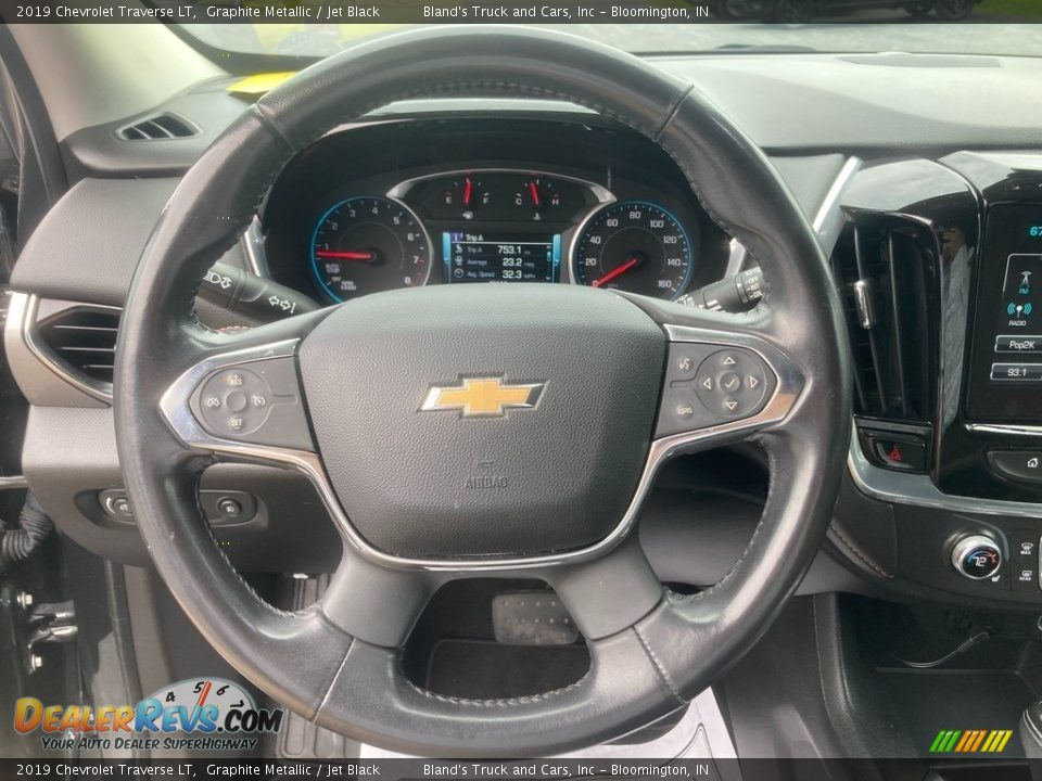 2019 Chevrolet Traverse LT Graphite Metallic / Jet Black Photo #11