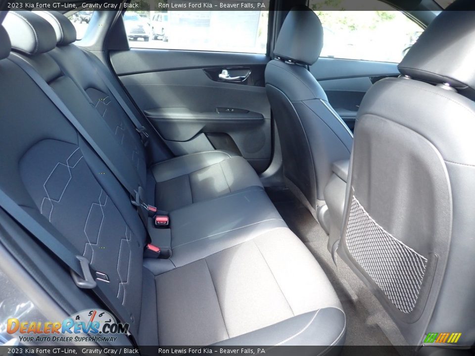 2023 Kia Forte GT-Line Gravity Gray / Black Photo #10