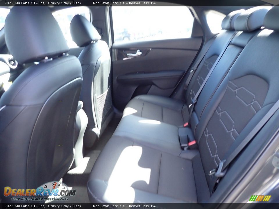 2023 Kia Forte GT-Line Gravity Gray / Black Photo #12