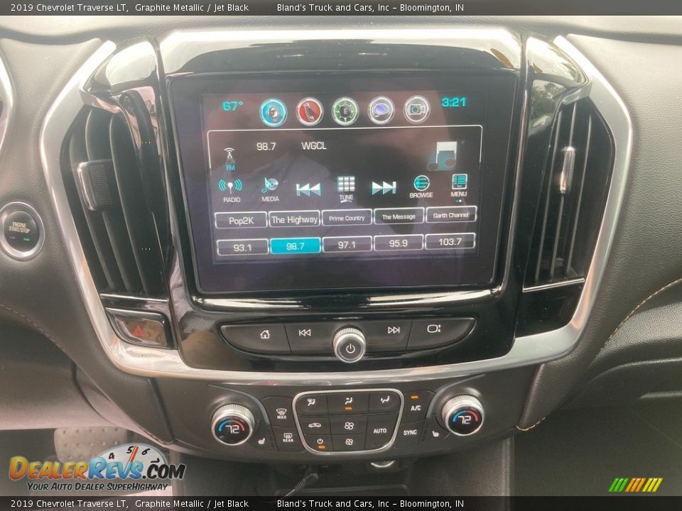 2019 Chevrolet Traverse LT Graphite Metallic / Jet Black Photo #20