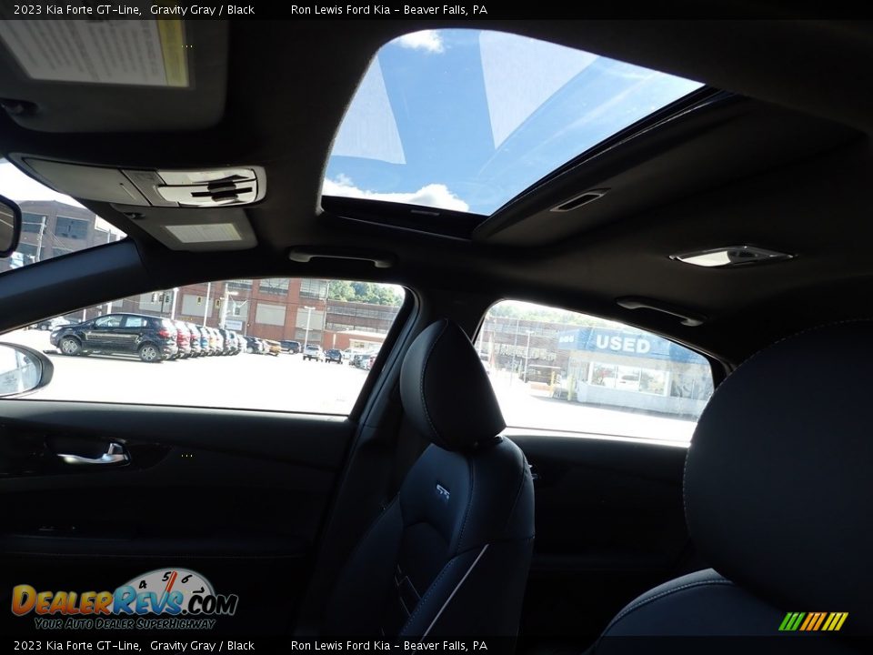 2023 Kia Forte GT-Line Gravity Gray / Black Photo #19