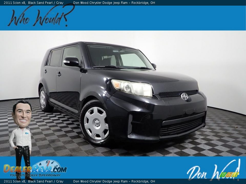 2011 Scion xB Black Sand Pearl / Gray Photo #1