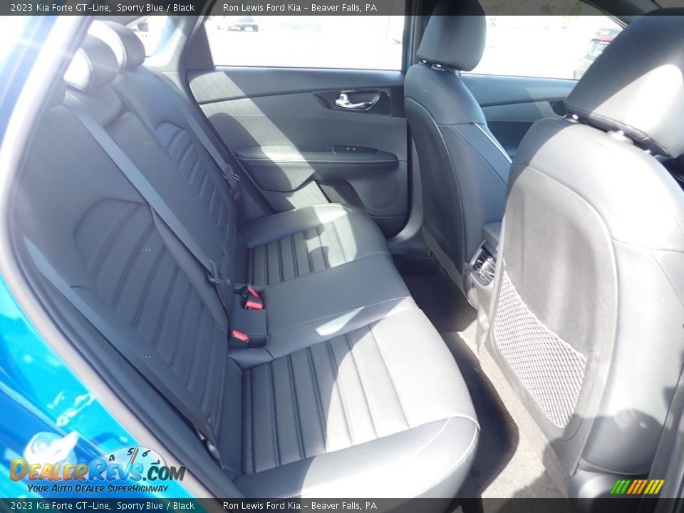 2023 Kia Forte GT-Line Sporty Blue / Black Photo #10