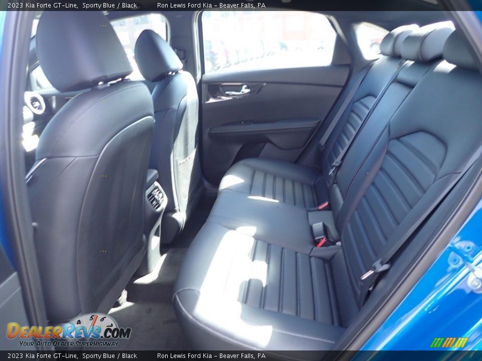 2023 Kia Forte GT-Line Sporty Blue / Black Photo #12