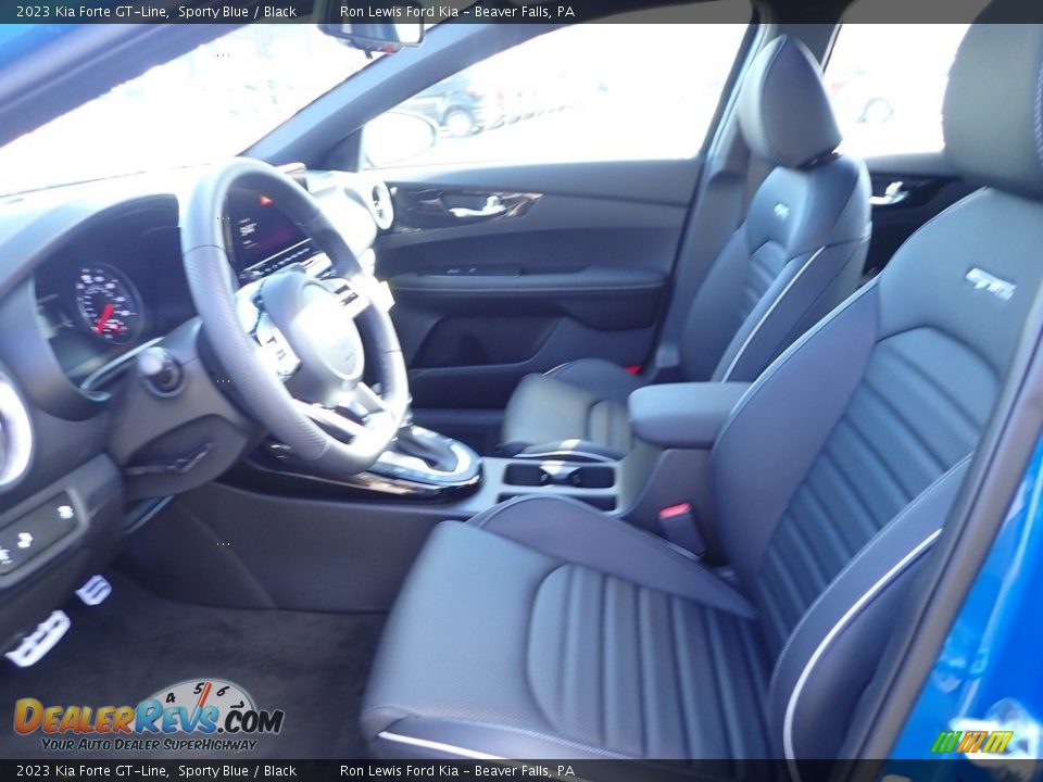 2023 Kia Forte GT-Line Sporty Blue / Black Photo #14