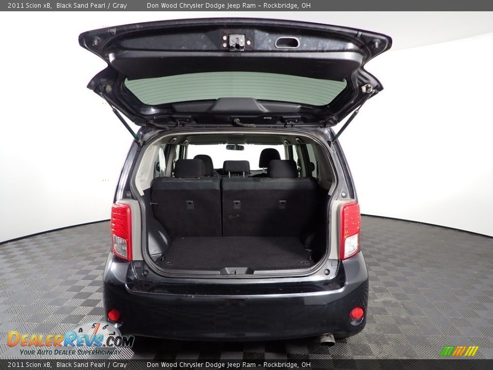 2011 Scion xB Black Sand Pearl / Gray Photo #6