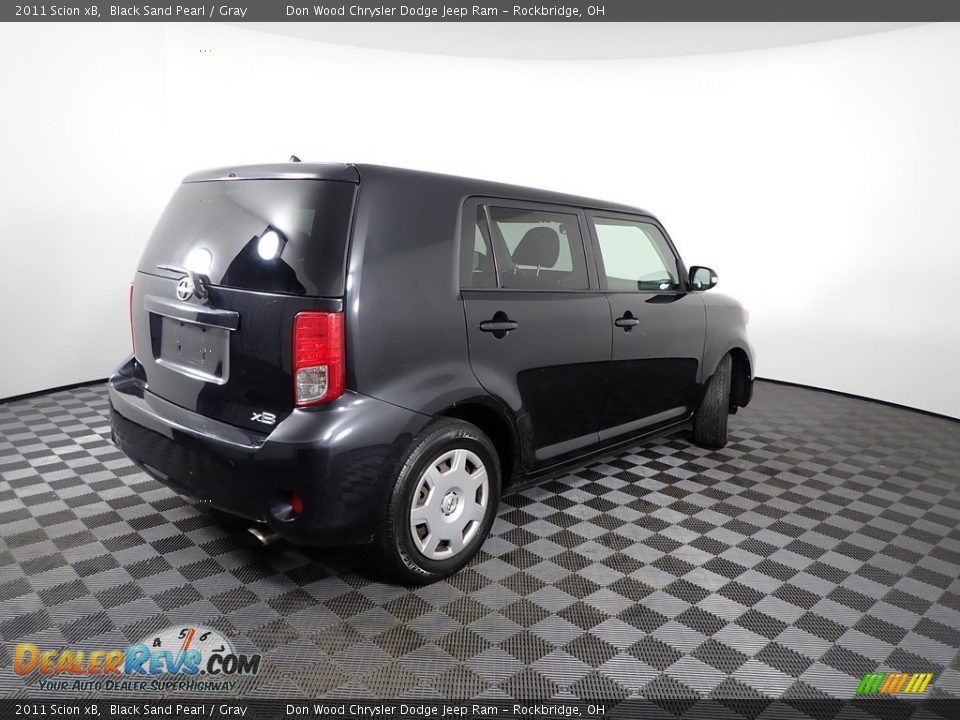 2011 Scion xB Black Sand Pearl / Gray Photo #8