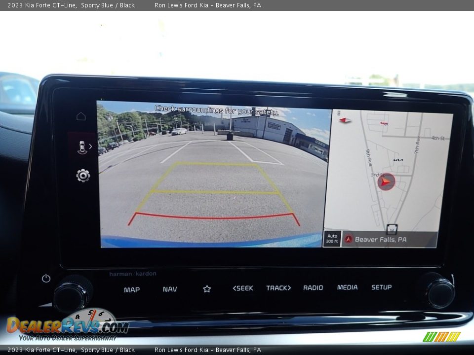 2023 Kia Forte GT-Line Sporty Blue / Black Photo #18