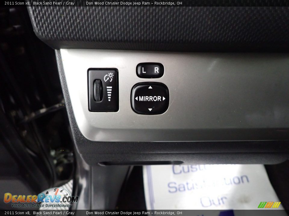 2011 Scion xB Black Sand Pearl / Gray Photo #12