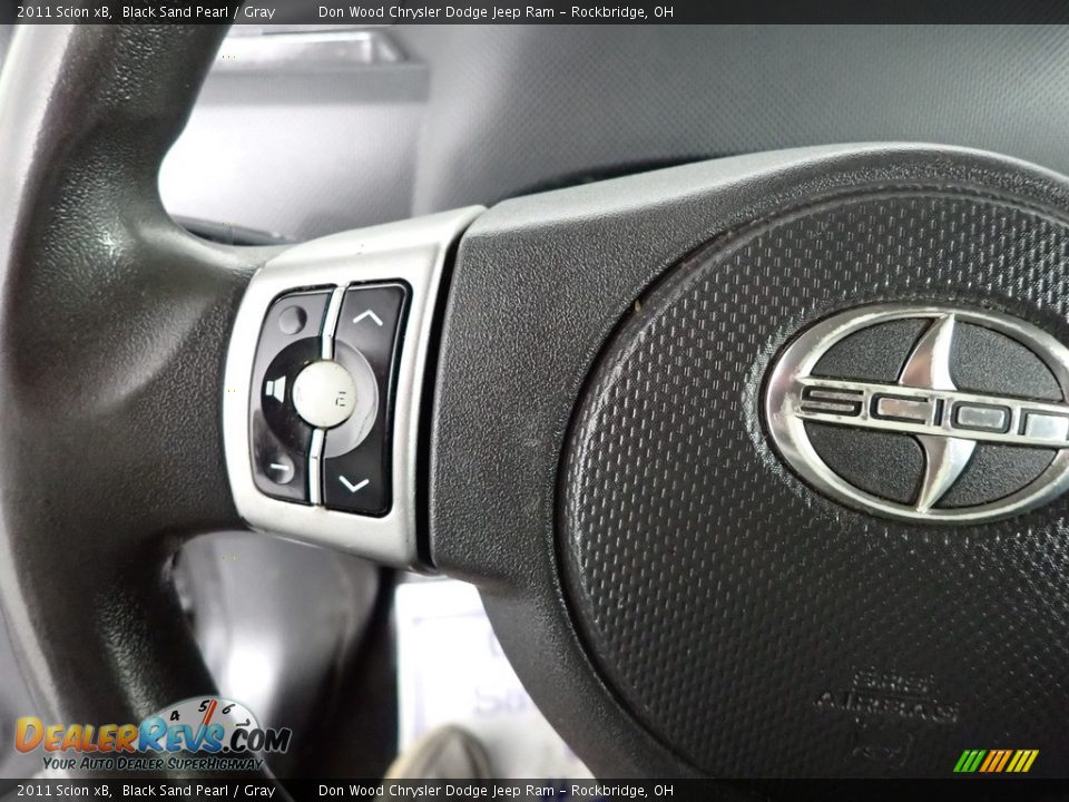 2011 Scion xB Black Sand Pearl / Gray Photo #13
