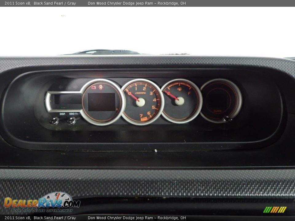 2011 Scion xB Black Sand Pearl / Gray Photo #15