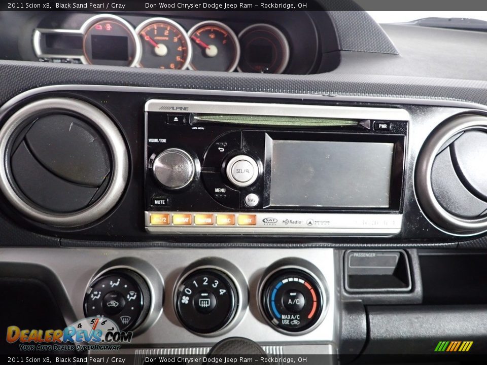 2011 Scion xB Black Sand Pearl / Gray Photo #16