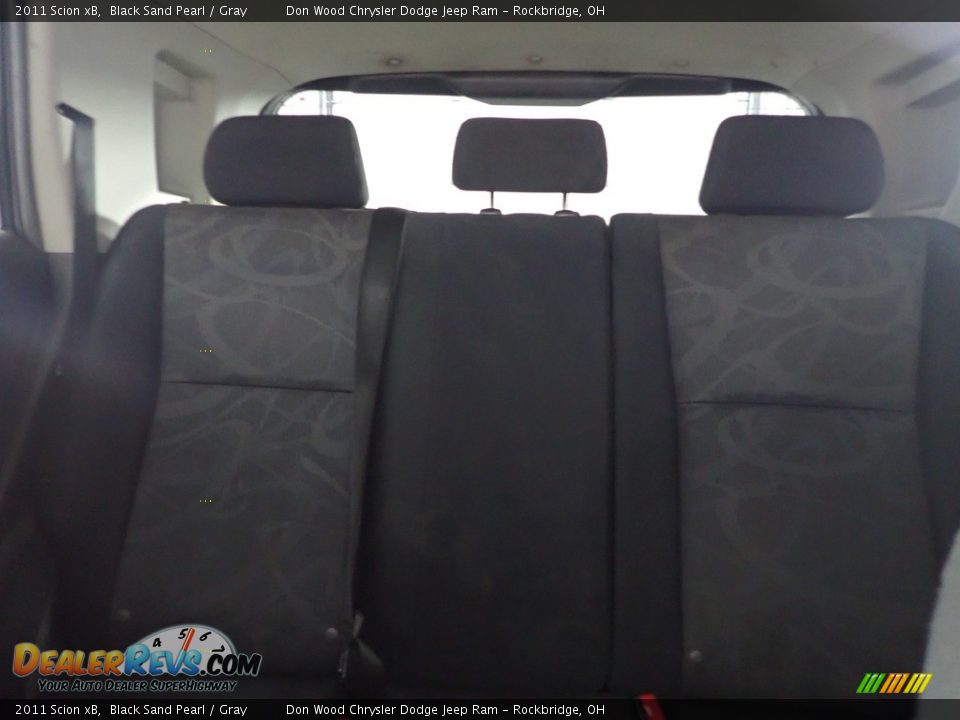 2011 Scion xB Black Sand Pearl / Gray Photo #19
