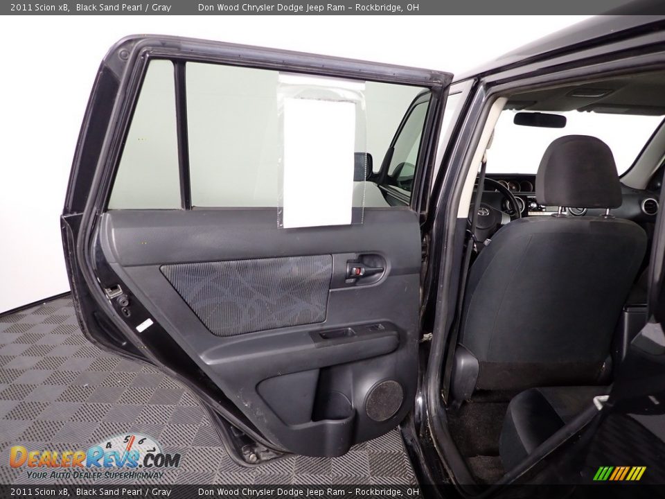2011 Scion xB Black Sand Pearl / Gray Photo #20