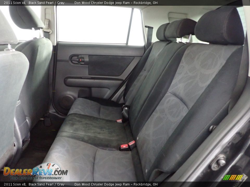 2011 Scion xB Black Sand Pearl / Gray Photo #21