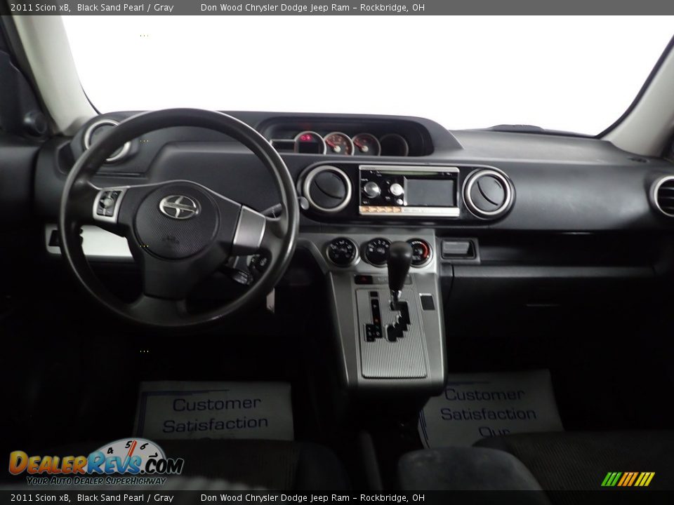 2011 Scion xB Black Sand Pearl / Gray Photo #22