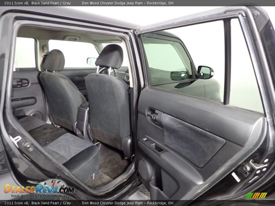 2011 Scion xB Black Sand Pearl / Gray Photo #25