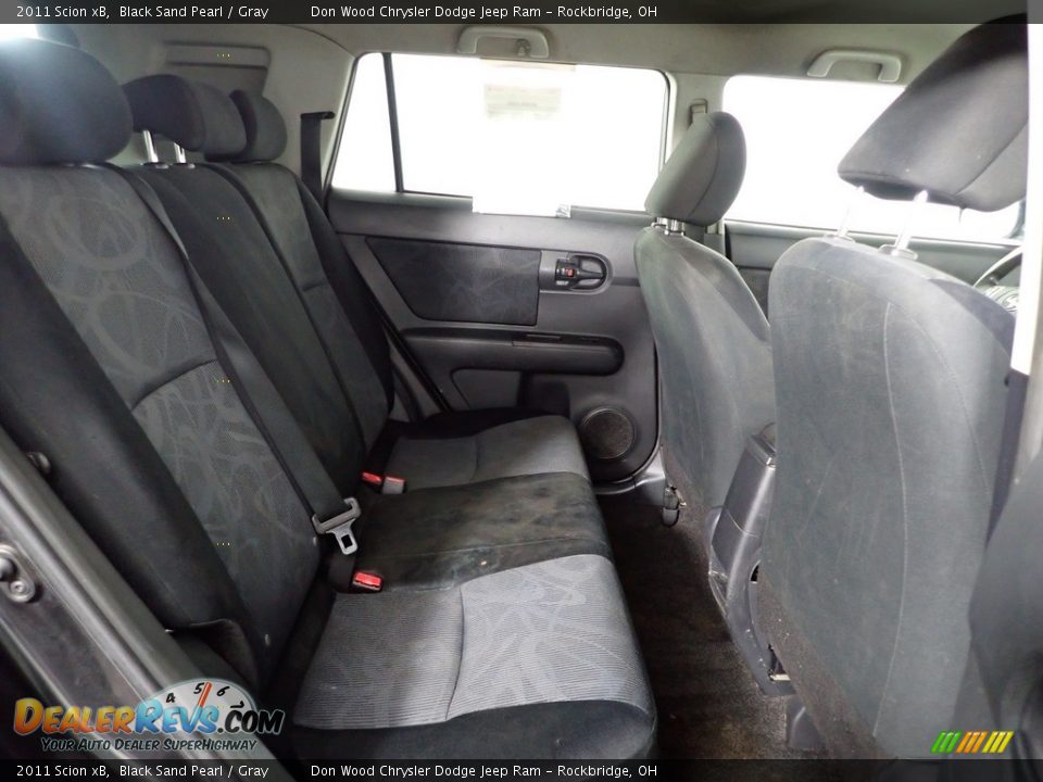 2011 Scion xB Black Sand Pearl / Gray Photo #26