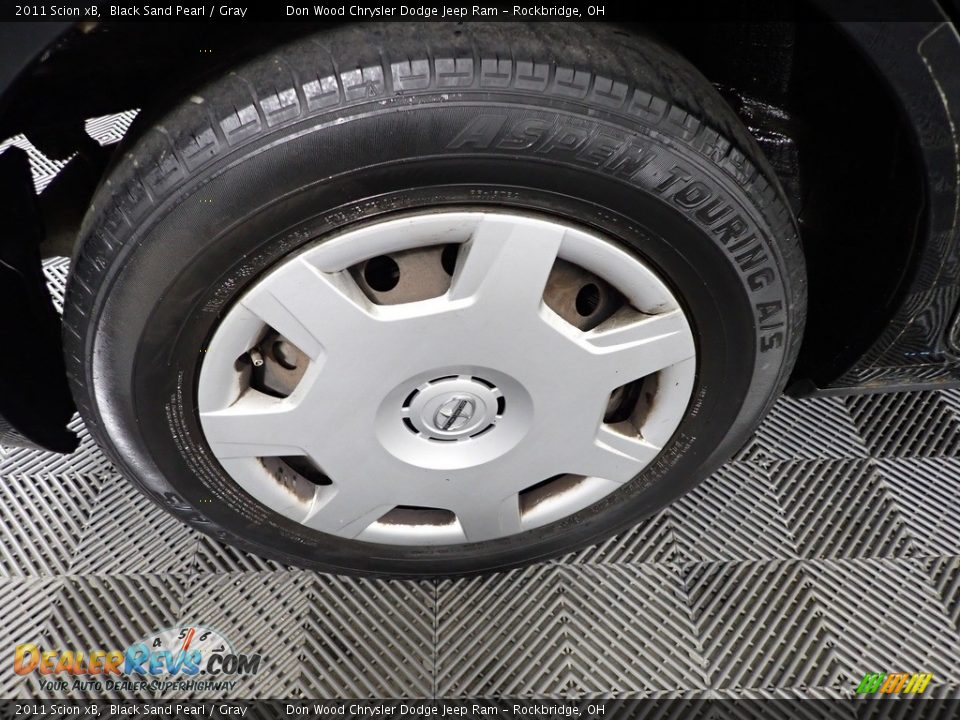 2011 Scion xB Black Sand Pearl / Gray Photo #27