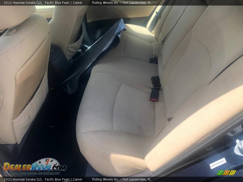 2011 Hyundai Sonata GLS Pacific Blue Pearl / Camel Photo #10