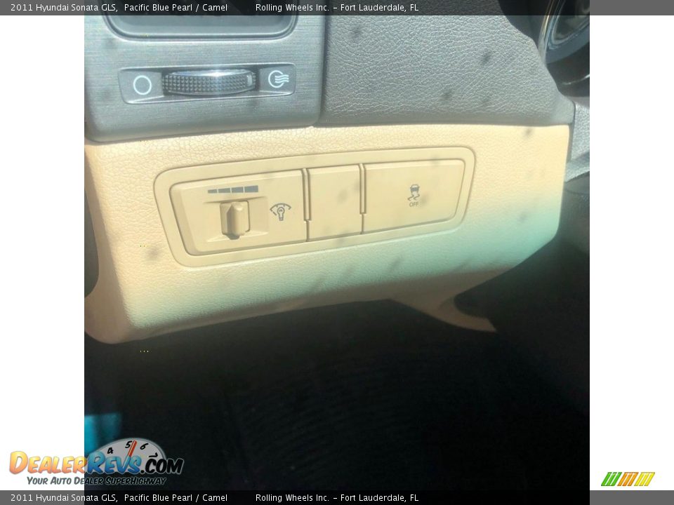 2011 Hyundai Sonata GLS Pacific Blue Pearl / Camel Photo #14