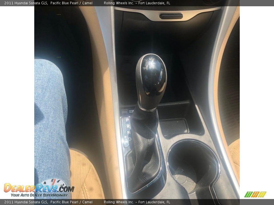 2011 Hyundai Sonata GLS Pacific Blue Pearl / Camel Photo #15