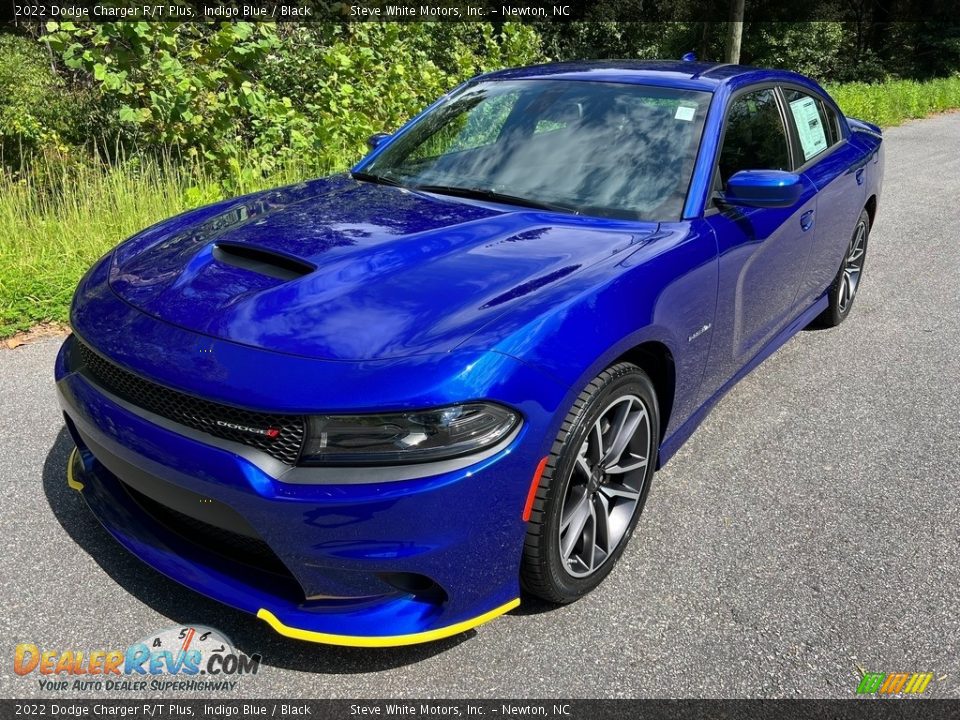 2022 Dodge Charger R/T Plus Indigo Blue / Black Photo #2