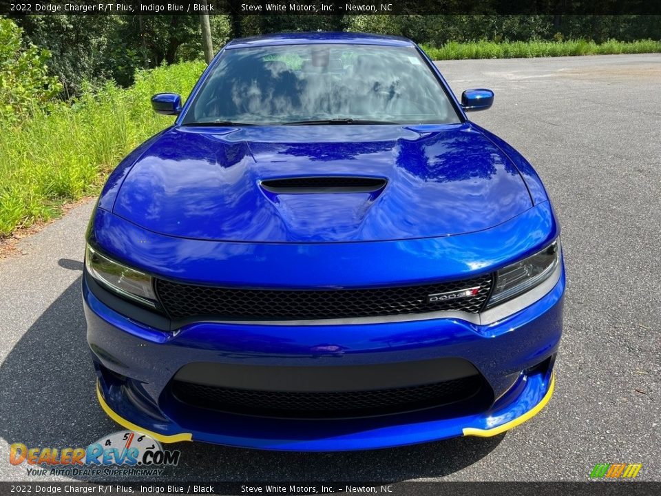 2022 Dodge Charger R/T Plus Indigo Blue / Black Photo #3