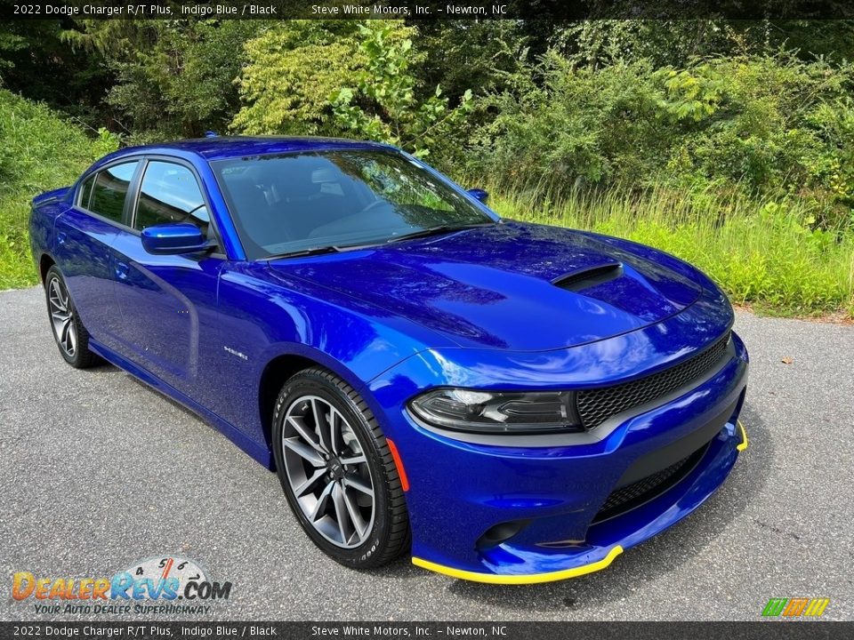 2022 Dodge Charger R/T Plus Indigo Blue / Black Photo #4