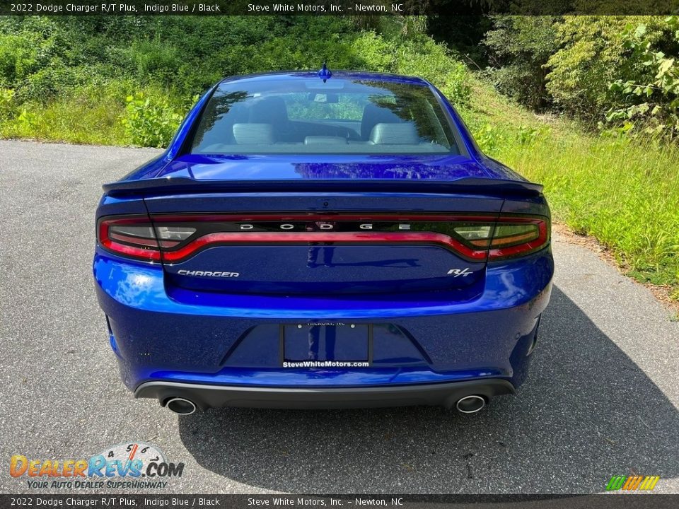 2022 Dodge Charger R/T Plus Indigo Blue / Black Photo #7