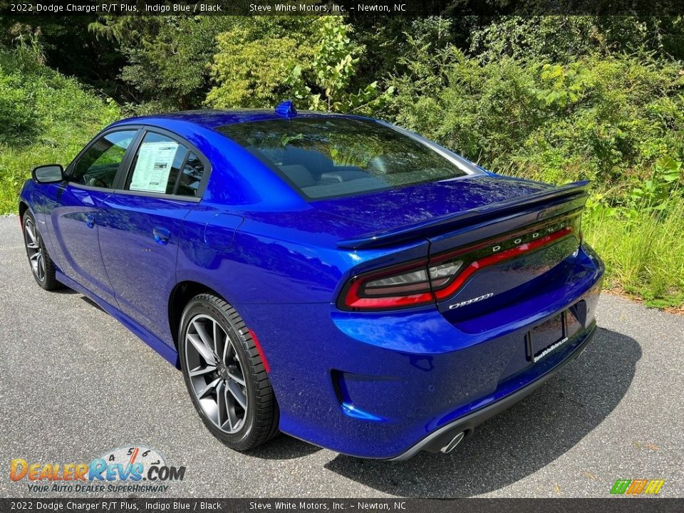 2022 Dodge Charger R/T Plus Indigo Blue / Black Photo #8